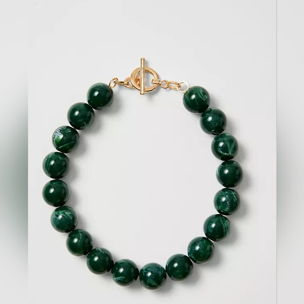 (1770) NWT ANN TAYLOR Stone Statement Necklace